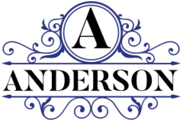 Anderson's Signature Logo: A Stylized 'A' with a Scroll Design