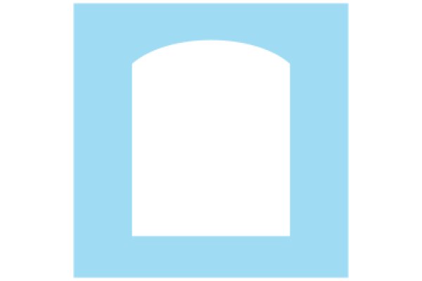 Simplicity in Design: A Blue Square Icon