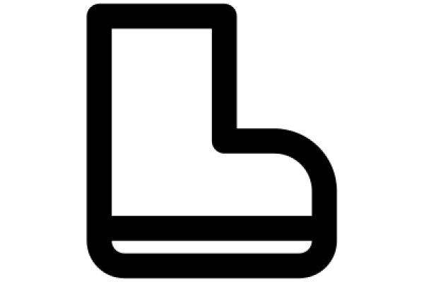 Stylized Icon of a Chair