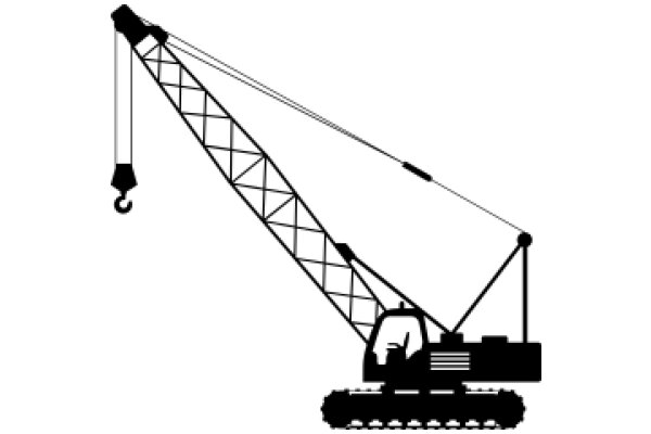 AConstruction Crane and Bulldozer