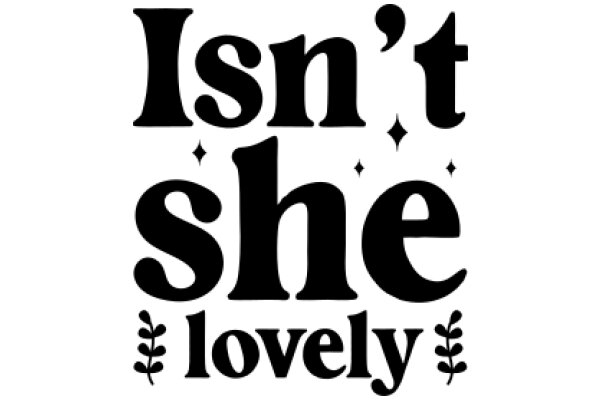 Isn't She Lovely: A Graphic Design Project