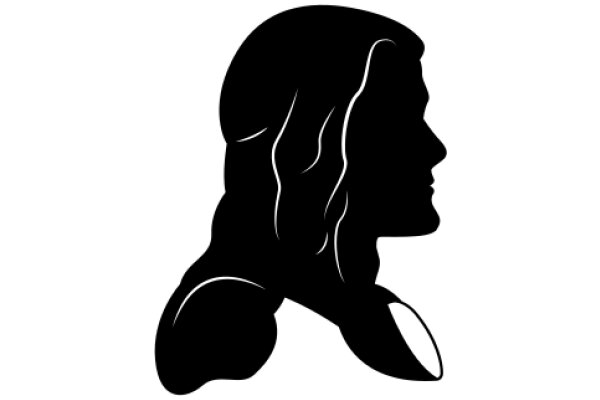 Silhouette of a Person's Profile