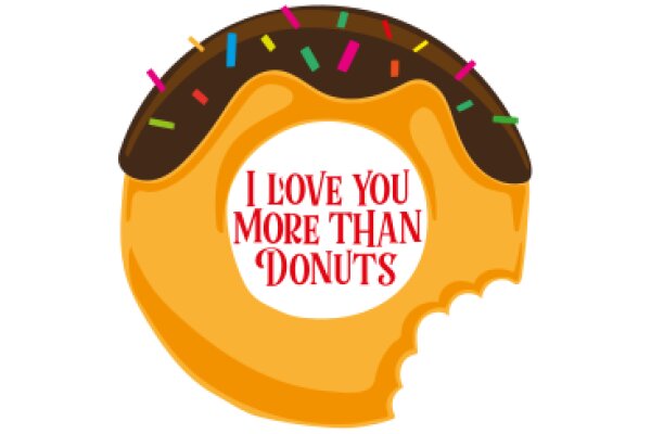 A Delightful Donut with a Heartfelt Message