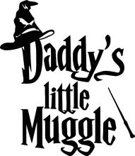 A Playful Advertisement for 'Daddy's Little Muggle' at Hogwarts