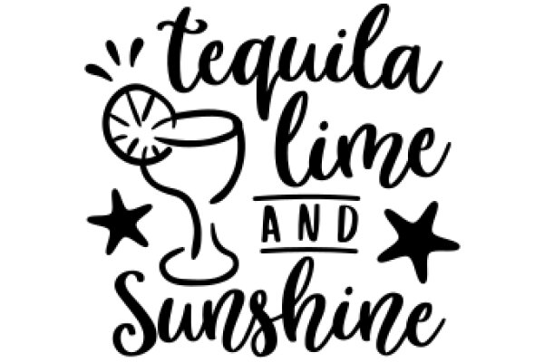 Tequila, Lime, and Sunshine: A Graphic Design for a Tequila Advertisement