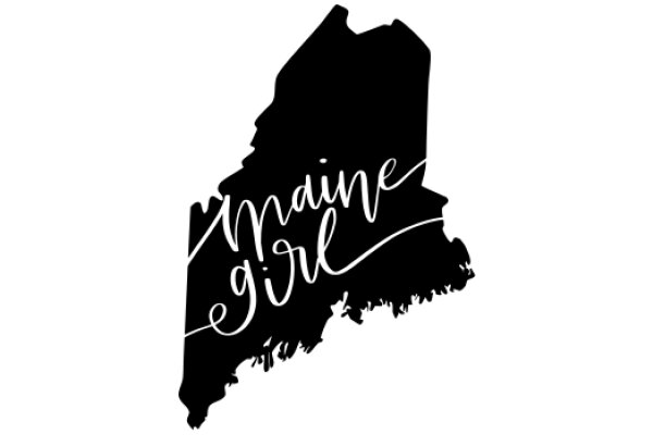 Maine Girl: A Silhouette of the State's Outline