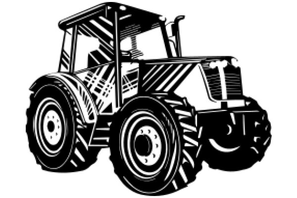 A Classic Illustration of a Tractor