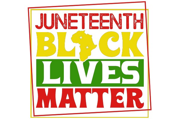 Juneteenth Black Lives Matter: A Graphic Design