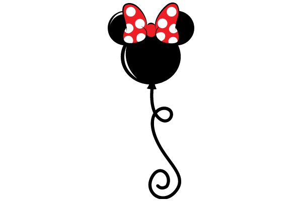 Minimalist Mickey Mouse Balloon