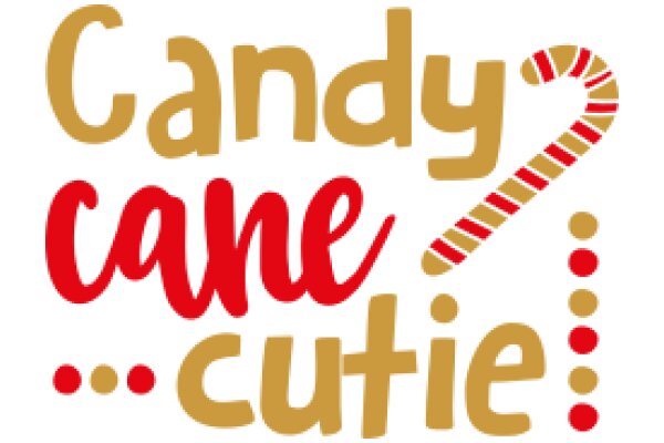 Candy Cane Cute: A Festive Greeting