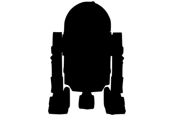 Silhouette of a Robot: A Symbol of Modern Technology