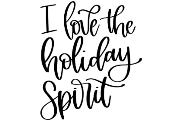 Holiday Spirit: A Heartfelt Affirmation