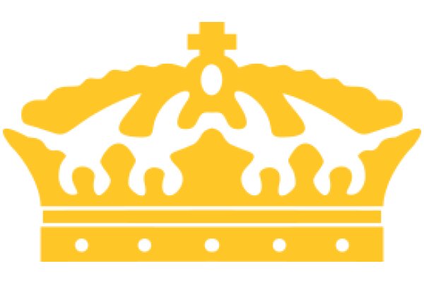 A Golden Crown with a Dinosaur Design