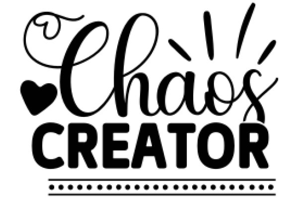 Chaos Creator: A Playful Logo for a Creative Mind