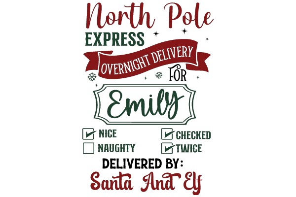 North Pole Express: Overnight Delivery for Emily