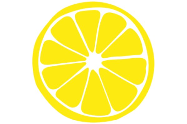 Vibrant Yellow Lemon Logo