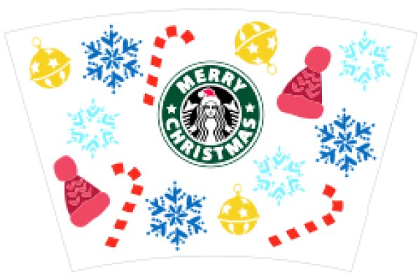 Merry Christmas from Starbucks: A Festive Collection of Holiday-Themed Stickers