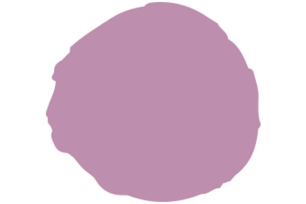 A Purple Oval: An AI-Generated Image