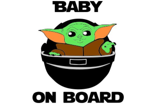 Baby on Board: A Playful Take on the Iconic Star Wars Character