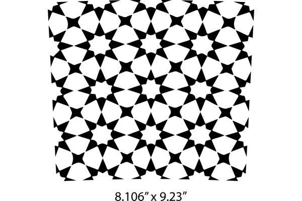 Geometric Pattern: Star Design