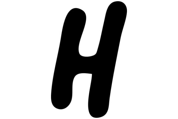 Simplistic Logo of the Letter 'H'