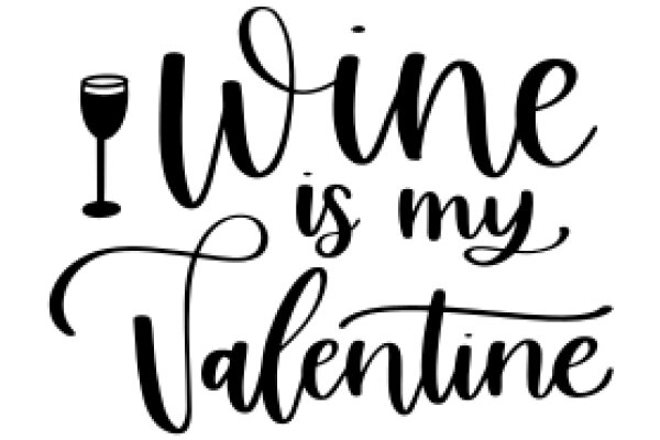 Wine is My Valentine: A Graphic Design Poster