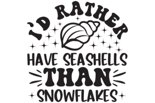 A Whimsical Promotion for Seashells and Snowflakes