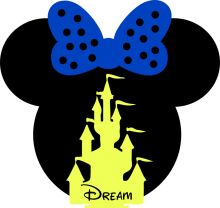 Disney Dream: A Whimsical Illustration of a Castle and a Butterfly