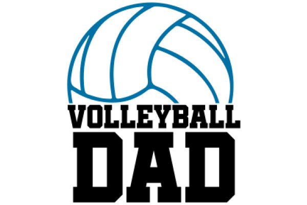 Volleyball Dad: A Graphic Design