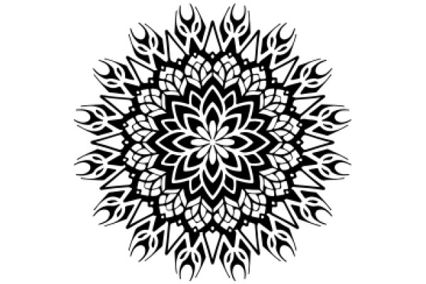 Stylized Floral Pattern in