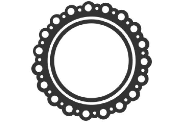 A Close-up View of a Bicycle Chainring