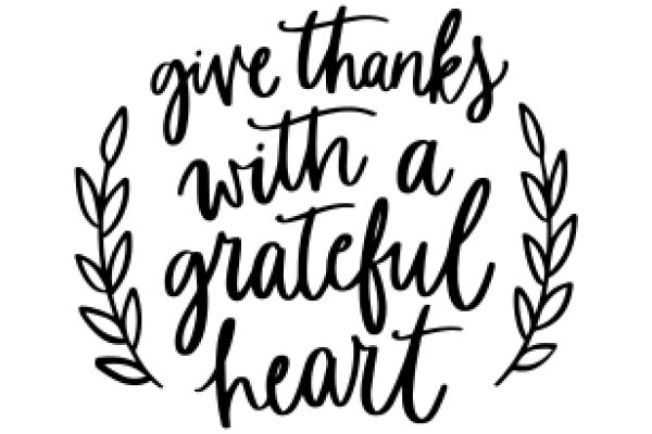 Gratitude Quote: Give Thanks with a Grateful Heart