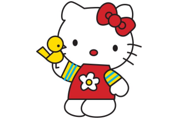 Hello Kitty: A Playful Encounter with a Cartoon Character