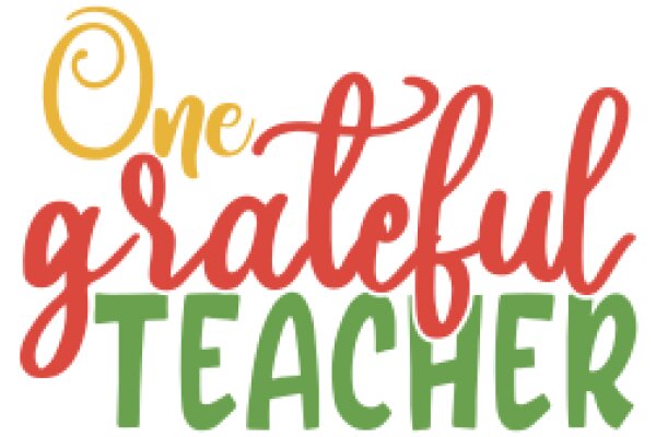 One Grateful Teacher