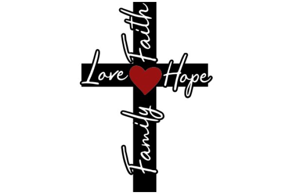 Love, Faith, and Family: A Graphic Design