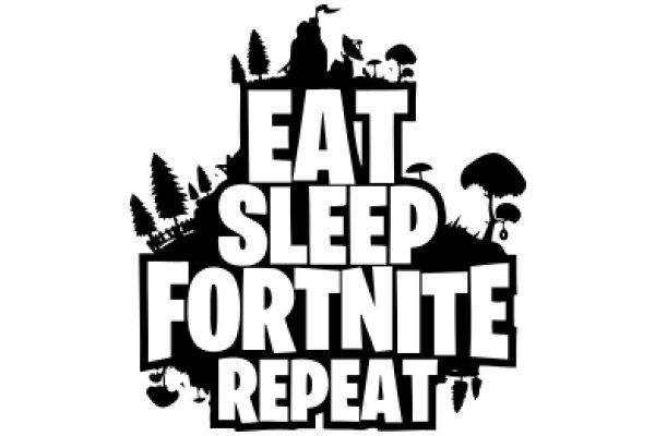 Eat, Sleep, Fortnite Repeat: A Humorous Take on the Popular Video Game