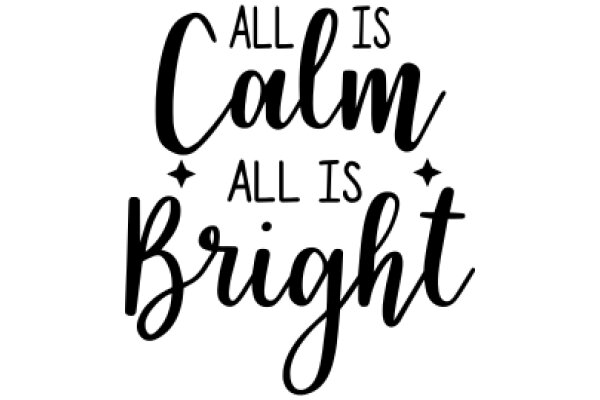 Embrace Calm and Brightness: A Positive Affirmation for Daily Inspiration