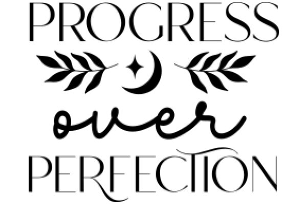 Progress Over Perfection: A Motivational Quote