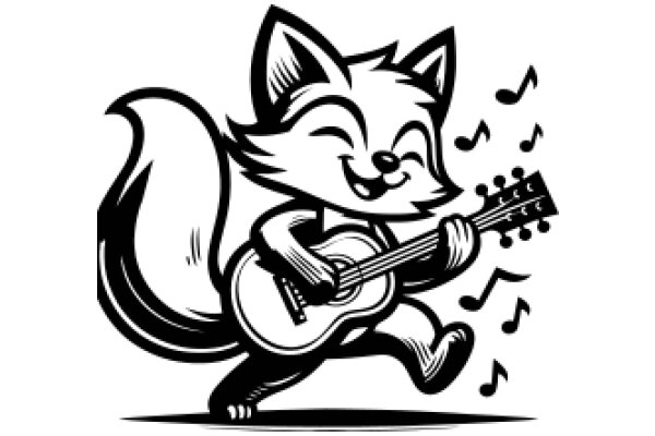 Melodic Adventures: A Musical Fox's Journey