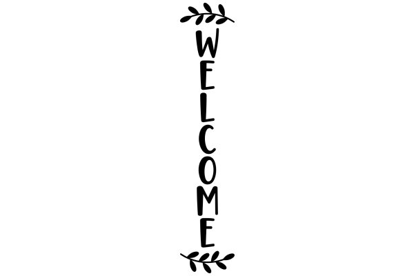 Welcome Home: A Simple, Elegant Sign