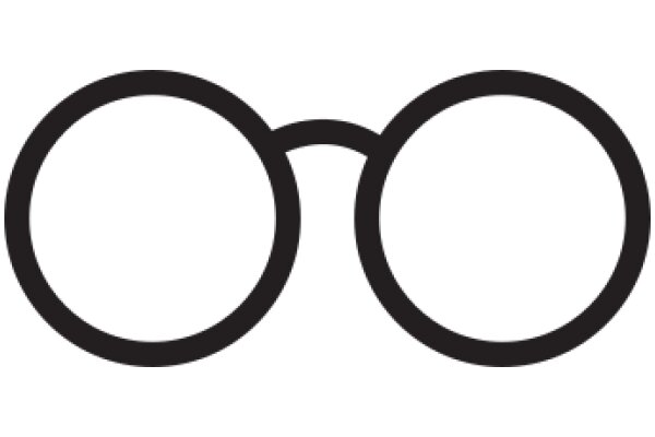 Simplistic Icon of Eyeglasses