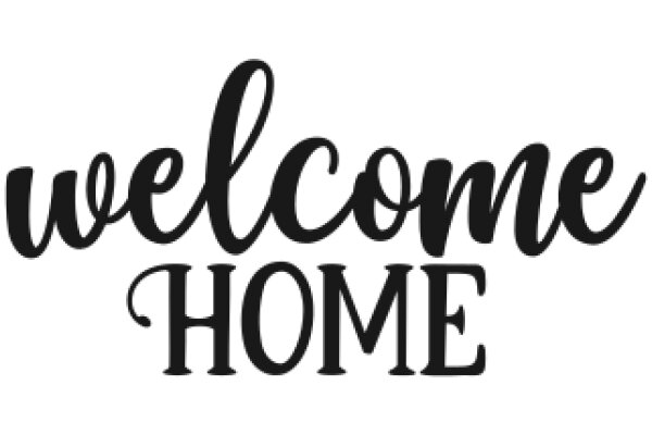 Welcome Home: A Symbol of Hospitality and Comfort