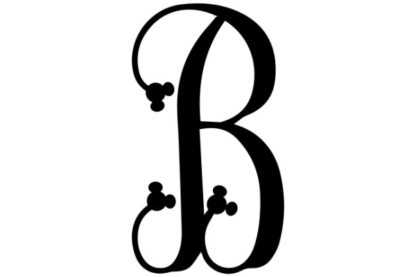 Simplicity in Design: A Letter 'B'