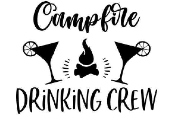 Campfire Drinking Crew: A Playful Take on Outdoor Adventure