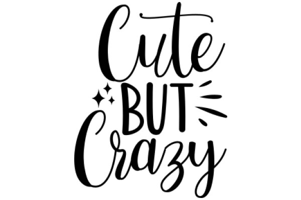 Cute But Crazy: A Playful Take on the Contrasting Sides of Life