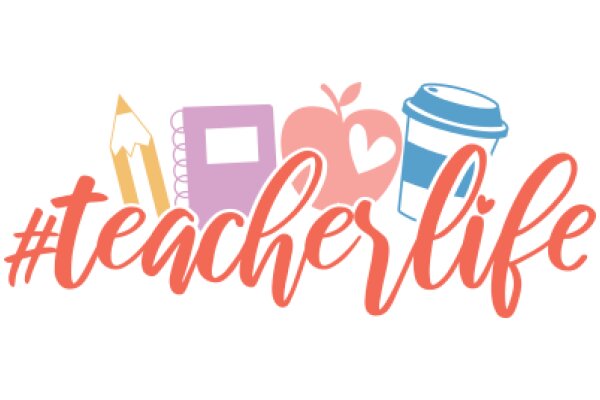 Teacher Life: A Collection of Educational Items and Symbols