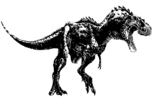 A Classic Illustration of a Dinosaur