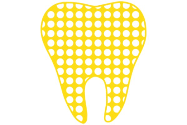 Vibrant Yellow Dental Implant Design