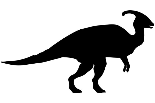 Silhouette of a Dinosaur: A Classic Symbol of Prehistoric Life