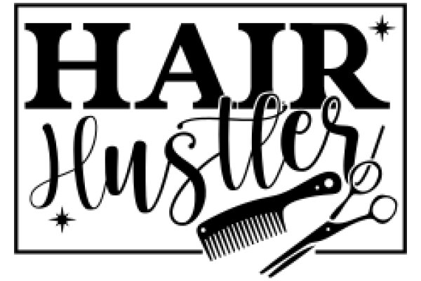 Hair Hustle: A Graphic Design Showcasing the Art of Hairdressing